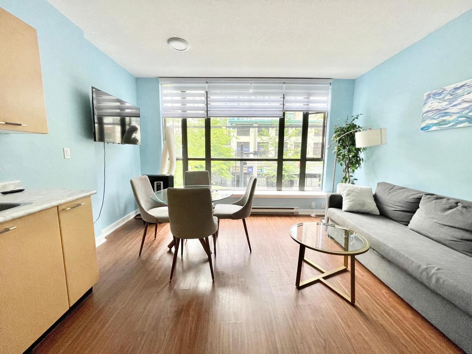 Downtown 1Br Condo At Granville Strip Near English Bay Vancouver Exteriör bild